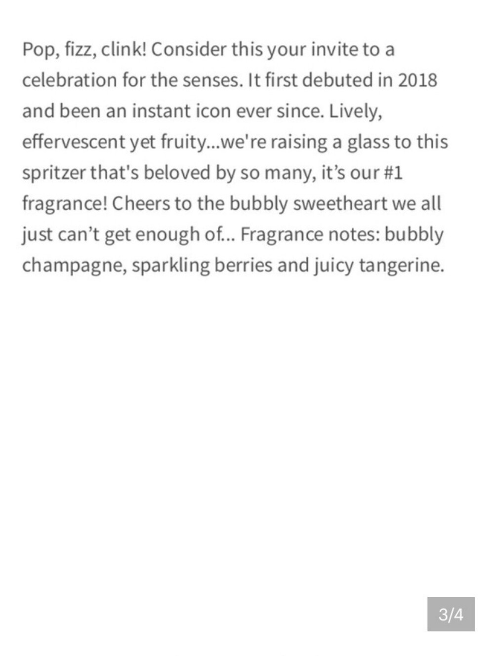 Bath & Body Works Pink Champagne Toast Wallflowers Refill - Picture 3 of 4